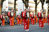 さんさ太鼓連_ミス太鼓③