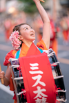 さんさ太鼓連_ミス太鼓⑤